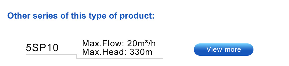 bomba sumergible 5 pulgadas